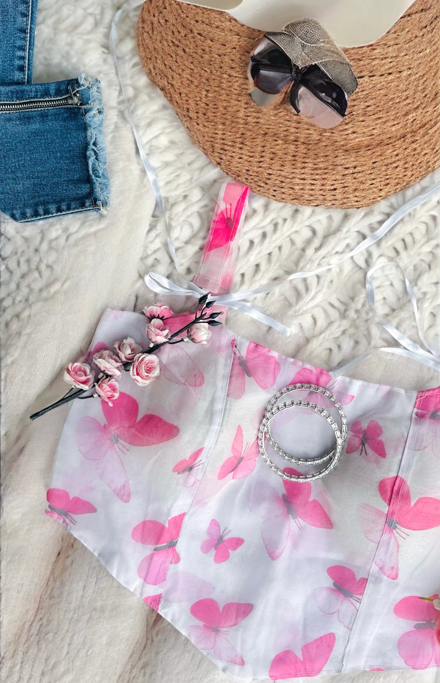 Blush Butterfly Dream Corset