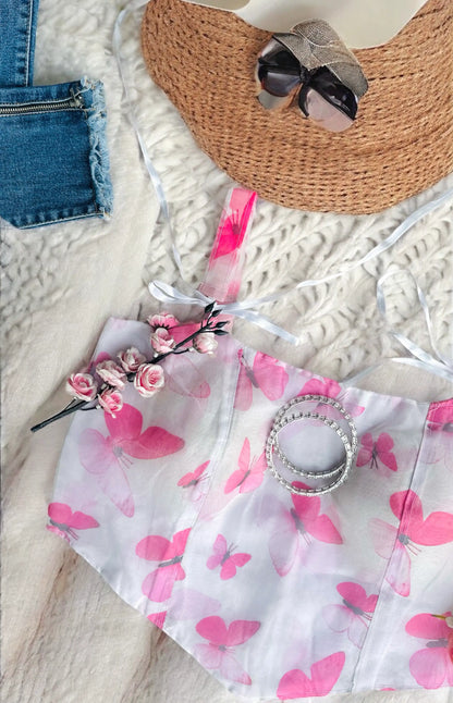 Blush Butterfly Dream Corset