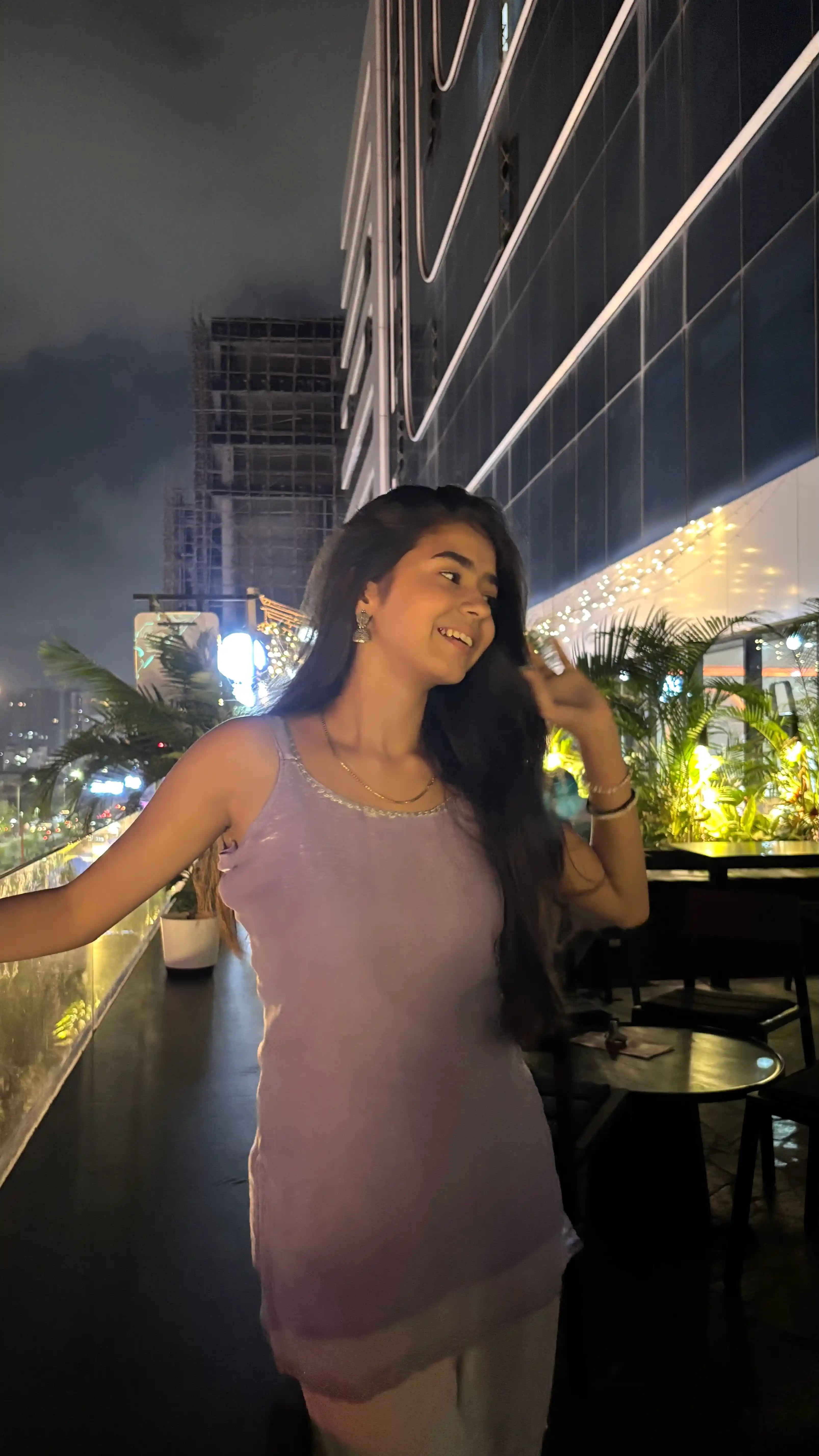 Soft Lilac Back Tie Gulnaz Kurta