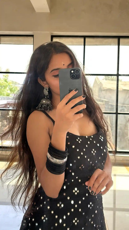Pinal’s Black Mirror Gulnaz Kurta