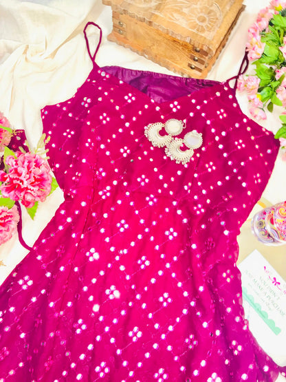 Gulnaz Wine Hand Embellished Kurta