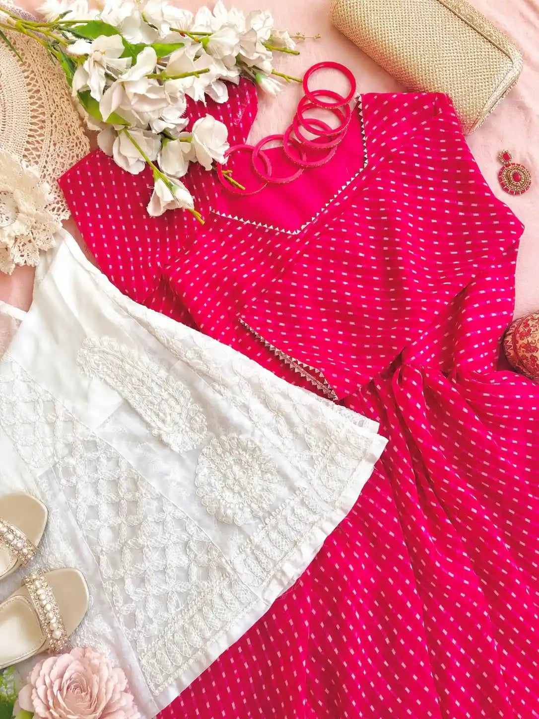 Lehriya Blush Pink Peplum Top