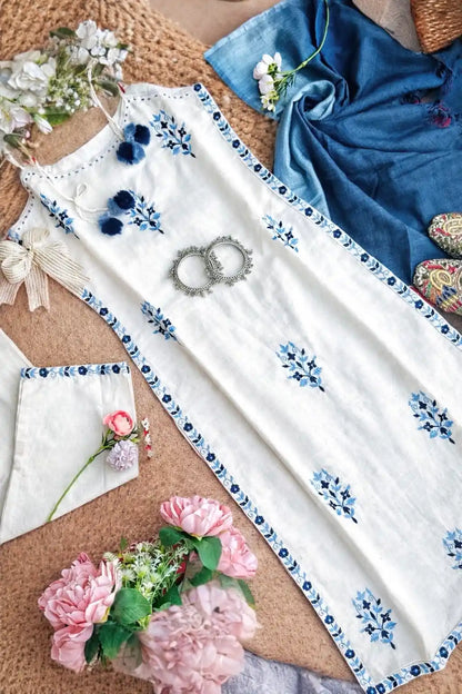 Embroidered Meher Suit Set