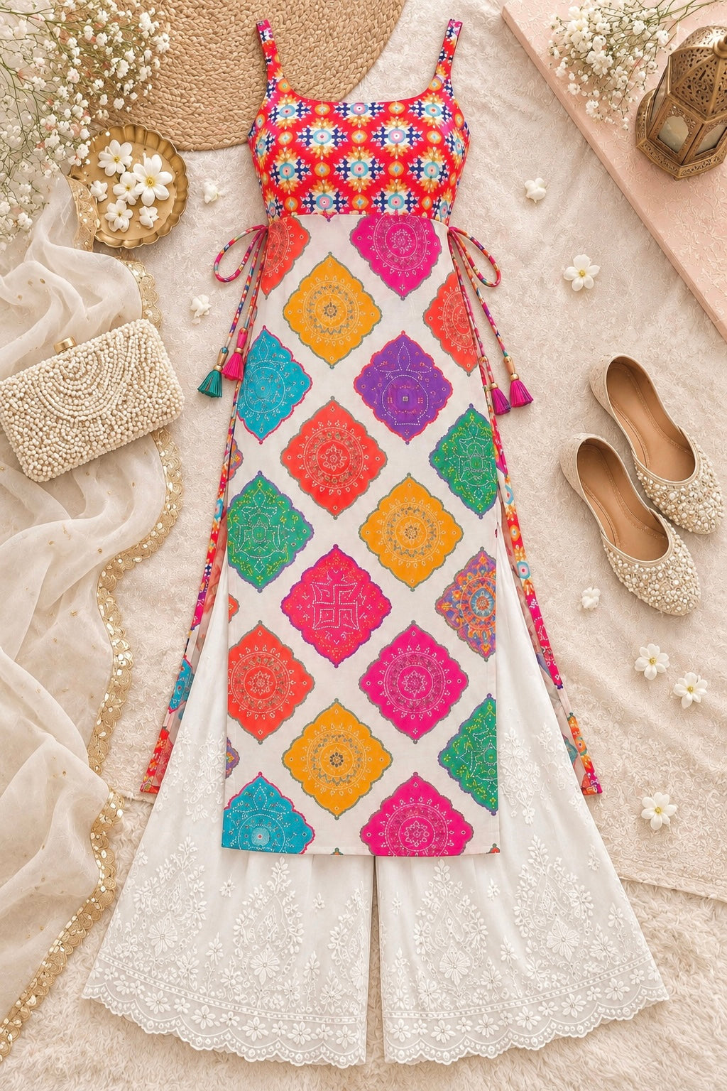 Boho Gamti Folk Gulnaz Kurta