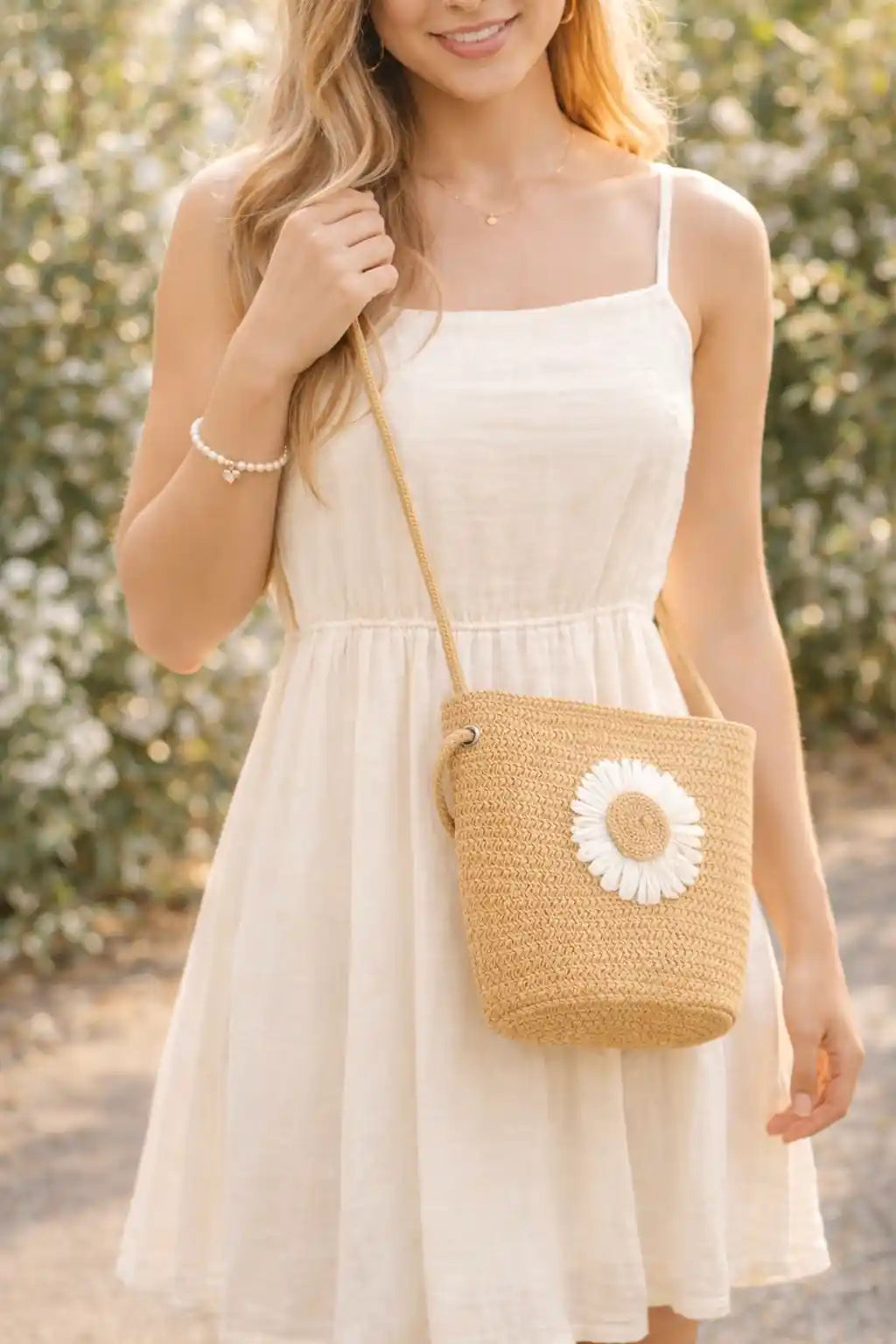 Boho Floral Embroidered Handbag