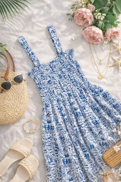 White Worli Cute Jaipuri Peplum