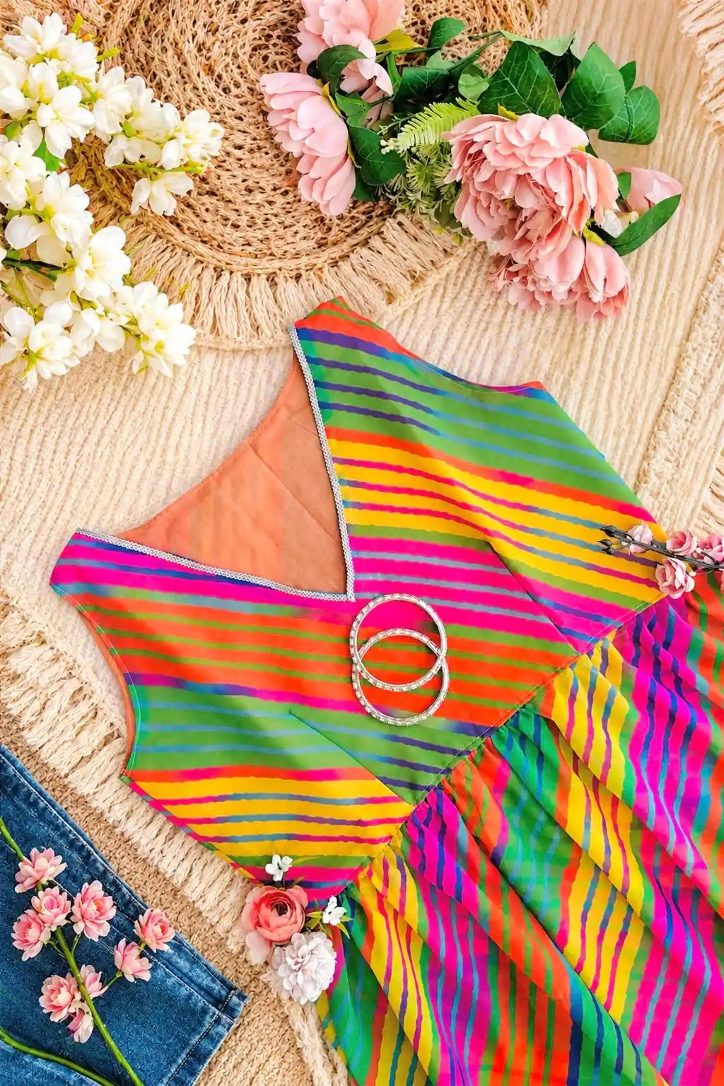 Blush Lehriya Gulnaz Peplum
