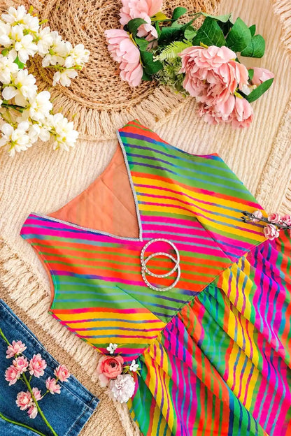 Blush Lehriya Gulnaz Peplum