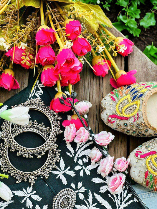 Lush Green Rooh Short Chikan Kurta