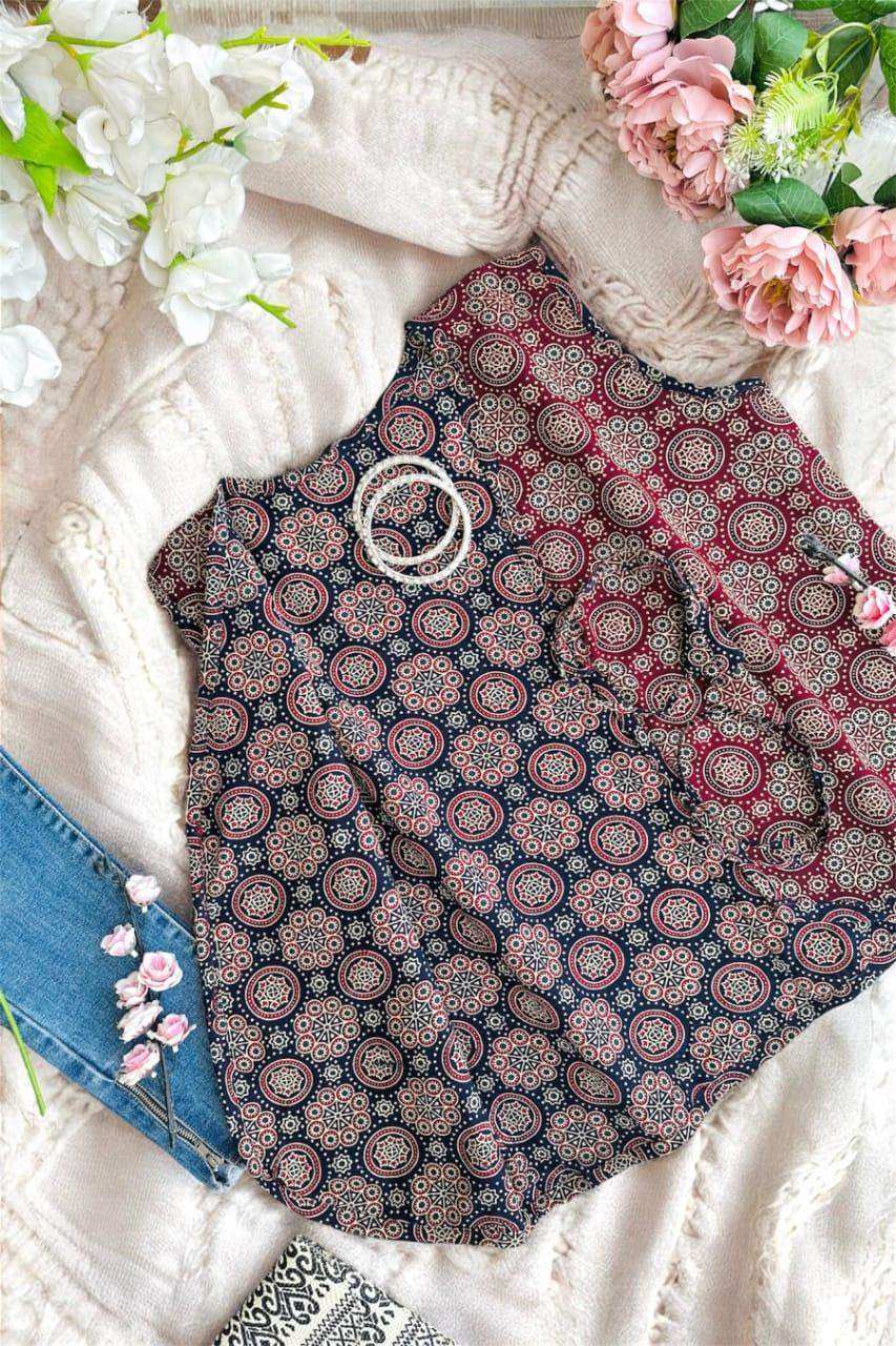Vintage Mosaic Ajrakh Jaipuri Jacket